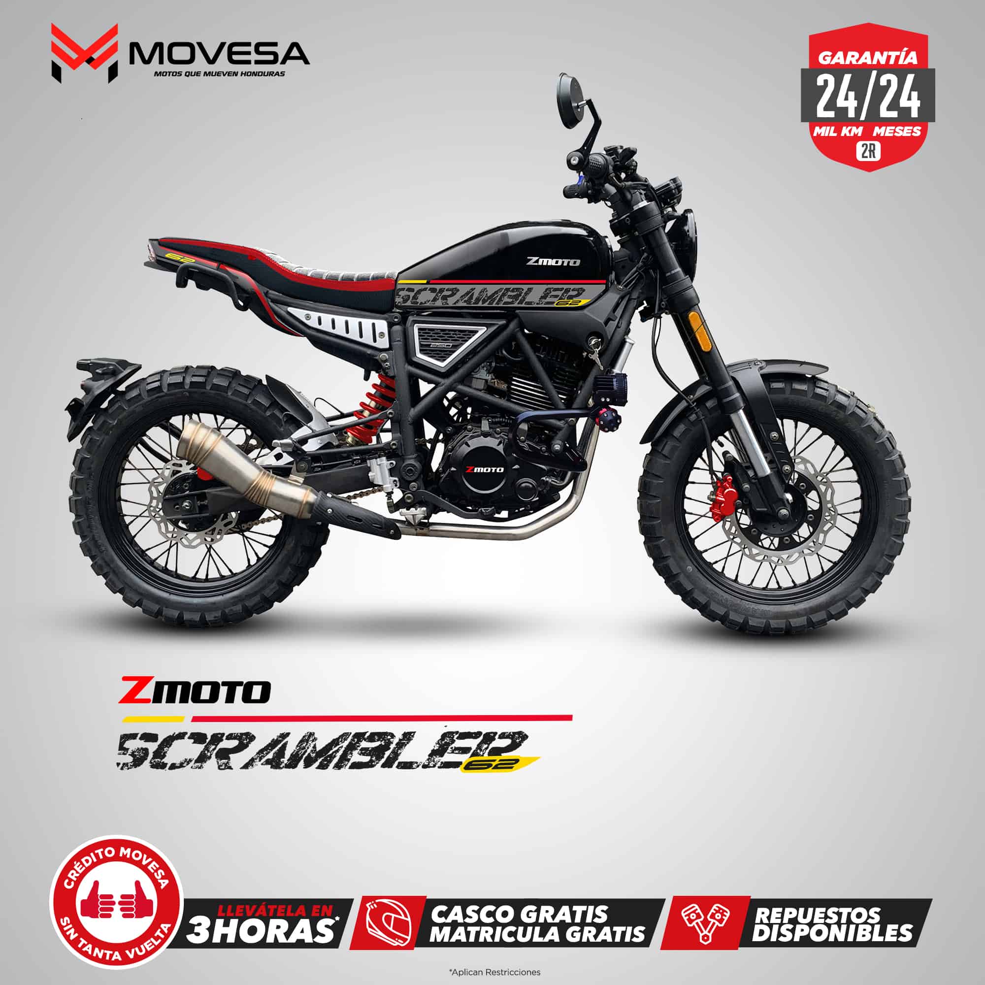 Zmoto Scrambler 62 Honduras